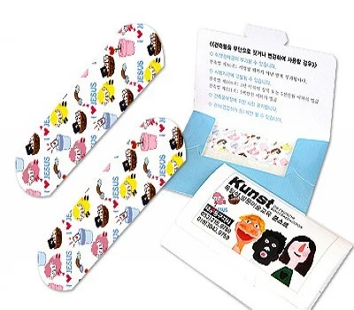 교회용 칼라 캐릭밴드