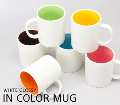 직선인칼라 머그컵 390ml