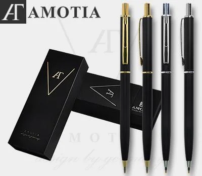 아모티아 네셔 매트 금속볼펜 1P