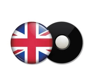 냉장고자석 메모자석 메모홀더 블랙 원형