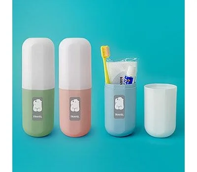 크리미 휴대용 치약칫솔세트