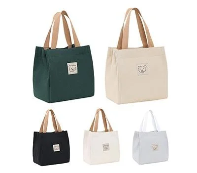 데일리베어 지퍼 에코백 220x240x150mm