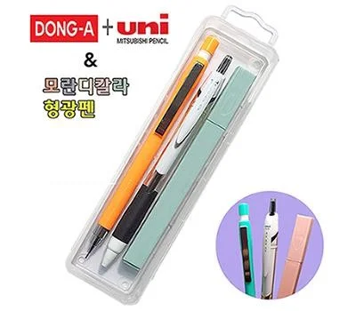 동아제트샤프,제트스트림0.5,모란디칼라형광펜 3P세...