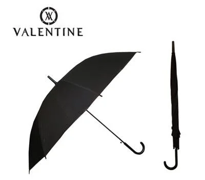 발렌타인 POE 장 53.5x8자동 검정 장우산