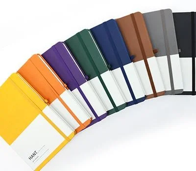 한트 가죽 양장 하드커버 노트 미니 수첩 다이어리