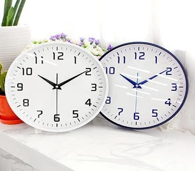 무소음모던엣지바늘벽시계300