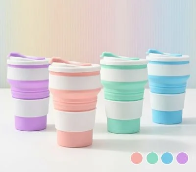 트레블 접이식 실리콘 텀블러 350ml