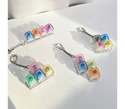 샤이니 테트리스 키캡 키링 Z2618