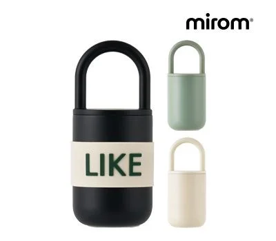 미롬 클립 핸들 텀블러 370ml